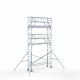 Torre con barandilla de 2 lados 75х305 7,2 m altura de trabajo* Carbon Torre con barandilla de 2 lados 75х305 7,2 m altura de trabajo* Carbon