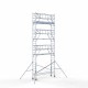 Torre con barandilla de 2 lados 75х305 9,2 m altura de trabajo* Carbon Torre con barandilla de 2 lados 75х305 9,2 m altura de trabajo* Carbon
