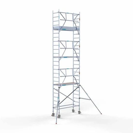 Torre con barandilla de 1 lado 75х190 8,2 m altura de trabajo* Carbon Torre con barandilla de 1 lado 75х190 8,2 m altura de trabajo* Carbon