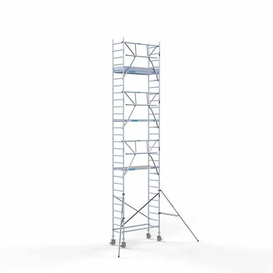 Torre con barandilla de 1 lado 75х190 9,2 m altura de trabajo* Carbon Torre con barandilla de 1 lado 75х190 9,2 m altura de trabajo* Carbon