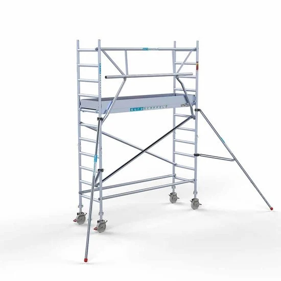 Torre con barandilla de 1 lado 75х250 4,2 m altura de trabajo* Carbon Torre con barandilla de 1 lado 75х250 4,2 m altura de trabajo* Carbon