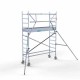 Torre con barandilla de 1 lado 75х250 4,2 m altura de trabajo* Carbon Torre con barandilla de 1 lado 75х250 4,2 m altura de trabajo* Carbon