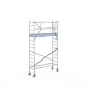 Torre con barandilla de 1 lado 75х250 5,2 m altura de trabajo* Carbon Torre con barandilla de 1 lado 75х250 5,2 m altura de trabajo* Carbon