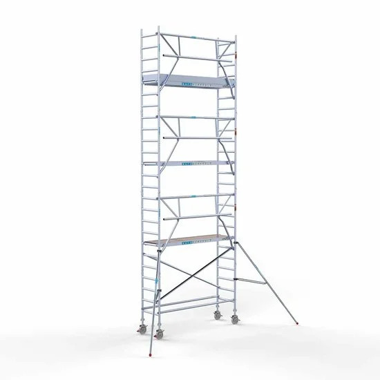 Torre con barandilla de 1 lado 75х250 8,2 m altura de trabajo* Carbon Torre con barandilla de 1 lado 75х250 8,2 m altura de trabajo* Carbon