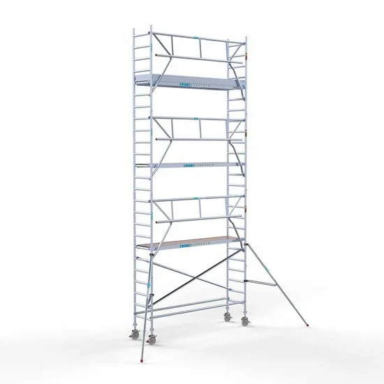 Torre con barandilla de 1 lado 75х305 8,2 m altura de trabajo* Carbon Torre con barandilla de 1 lado 75х305 8,2 m altura de trabajo* Carbon