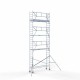 Torre con barandilla de 1 lado 75х305 9,2 m altura de trabajo* Carbon Torre con barandilla de 1 lado 75х305 9,2 m altura de trabajo* Carbon