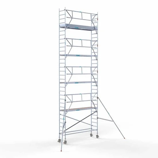Torre con barandilla de 1 lado 75х305 10,2 m altura de trabajo* Carbon Torre con barandilla de 1 lado 75х305 10,2 m altura de trabajo* Carbon