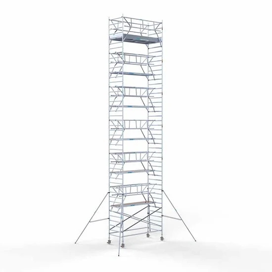 Torre amb barana de dos costats 135х305 14,2 m alçada de treball* Carbon Torre amb barana de dos costats 135х305 14,2 m alçada de treball* Carbon