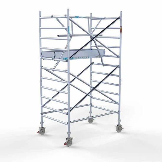 Torre con barandilla de 1 lado 135х190 4,2 m altura de trabajo* Carbon Torre con barandilla de 1 lado 135х190 4,2 m altura de trabajo* Carbon