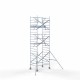Torre con barandilla de 1 lado 135х190 7,2 m altura de trabajo* Carbon Torre con barandilla de 1 lado 135х190 7,2 m altura de trabajo* Carbon