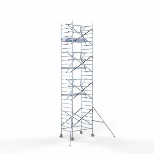 Torre con barandilla de 1 lado 135х190 9,2 m altura de trabajo* Carbon