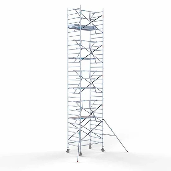 Torre con barandilla de 1 lado 135х190 10,2 m altura de trabajo* Carbon Torre con barandilla de 1 lado 135х190 10,2 m altura de trabajo* Carbon