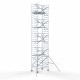 Torre con barandilla de 1 lado 135х190 10,2 m altura de trabajo* Carbon Torre con barandilla de 1 lado 135х190 10,2 m altura de trabajo* Carbon