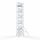 Torre con barandilla de 1 lado 135х190 12,2 m altura de trabajo* Carbon Torre con barandilla de 1 lado 135х190 12,2 m altura de trabajo* Carbon