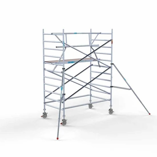 Torre con barandilla de 1 lado 135х250 4,2 m altura de trabajo* Carbon Torre con barandilla de 1 lado 135х250 4,2 m altura de trabajo* Carbon