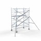 Torre con barandilla de 1 lado 135х250 4,2 m altura de trabajo* Carbon Torre con barandilla de 1 lado 135х250 4,2 m altura de trabajo* Carbon