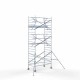 Torre con barandilla de 1 lado 135х250 7,2 m altura de trabajo* Carbon Torre con barandilla de 1 lado 135х250 7,2 m altura de trabajo* Carbon