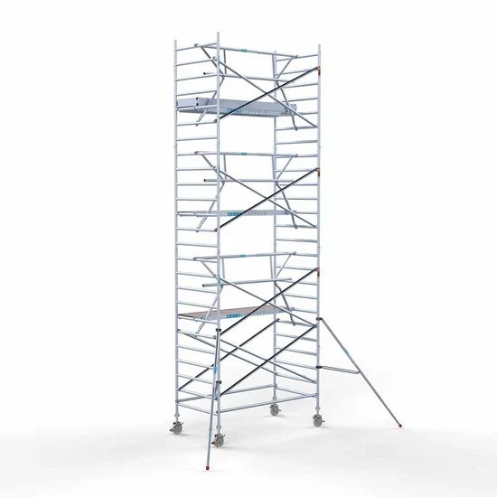 Torre con barandilla de 1 lado 135х250 8,2 m altura de trabajo* Carbon Torre con barandilla de 1 lado 135х250 8,2 m altura de trabajo* Carbon
