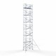 Torre 135x250 14,2 m altura de trabajo con barandilla de 1 lado Torre 135x250 14,2 m altura de trabajo con barandilla de 1 lado