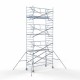 Torre 135x305 8,2 m altura de trabajo con barandilla de 1 lado Torre 135x305 8,2 m altura de trabajo con barandilla de 1 lado