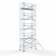 Torre 135x305 10,2 m altura de trabajo con barandilla de 1 lado Torre 135x305 10,2 m altura de trabajo con barandilla de 1 lado