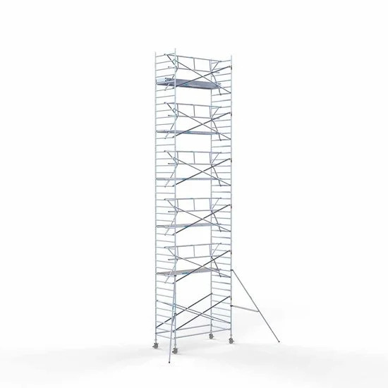 Torre con barandilla de 1 lado 135х305 13,2 m altura de trabajo* Carbon Torre con barandilla de 1 lado 135х305 13,2 m altura de trabajo* Carbon
