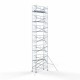 Torre 135x305 14,2 m altura de trabajo con barandilla de 1 lado Torre 135x305 14,2 m altura de trabajo con barandilla de 1 lado