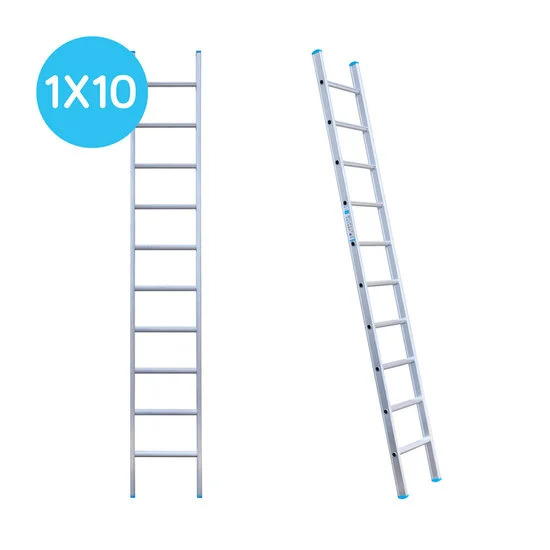 Escalera de un tramo 10 peldaños Escalera de un tramo 10 peldaños
