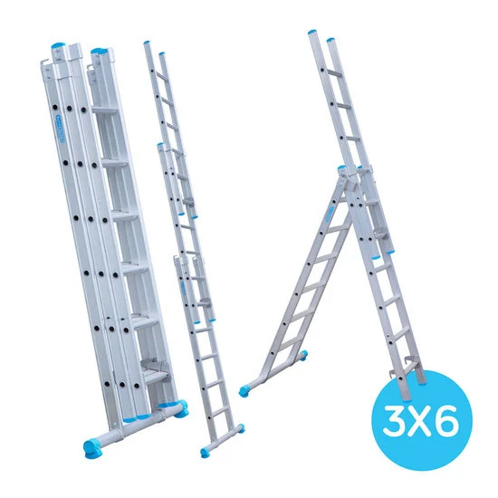 Escalera de tres tramos 3x6 Escalera de tres tramos 3x6