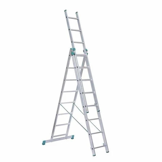 Escalera doméstica de tres tramos 8 peldaños Escalera doméstica de tres tramos 8 peldaños