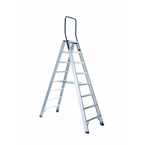 Escalera de doble cara con 8 escalones Escalera de doble cara con 8 escalones