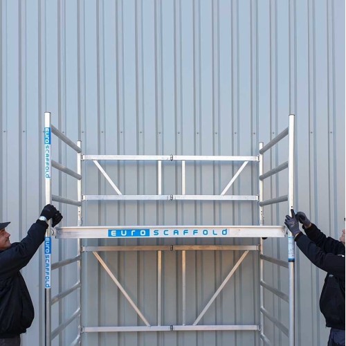 Andamio plegable 135x190 4,8 m altura de trabajo