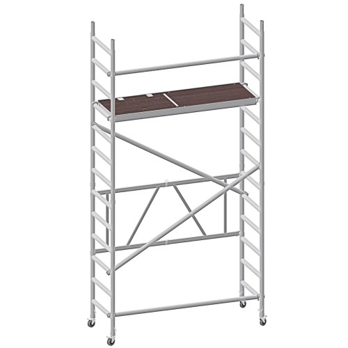 Andamio plegable 75х190 4,8 m altura de trabajo*