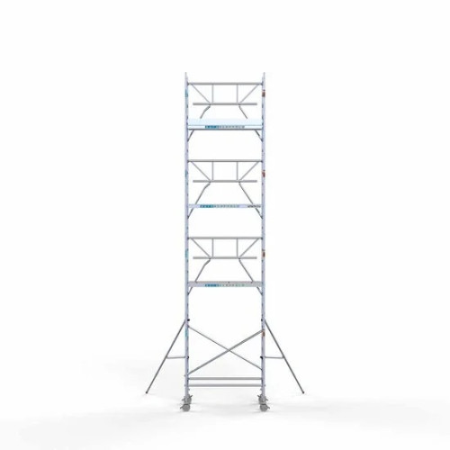 Torre con barandilla de 1 lado 75x190 9,2 m altura de trabajo