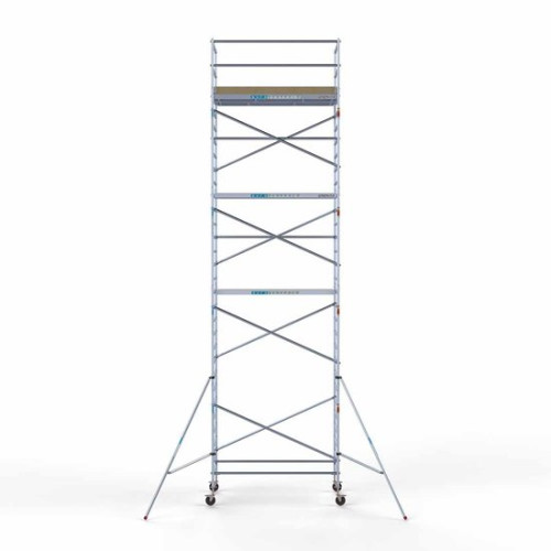 Алюминиевая башня 135х250 10,2 м рабочая высота* с карбоновой платформой