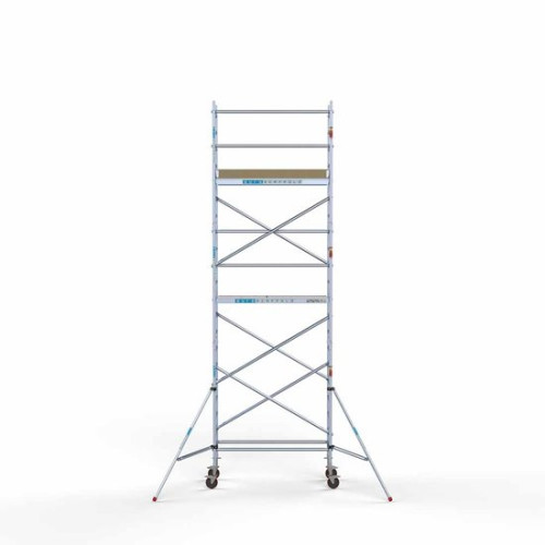 Torre Andamio 75x190 7,2 m altura de trabajo Carbon