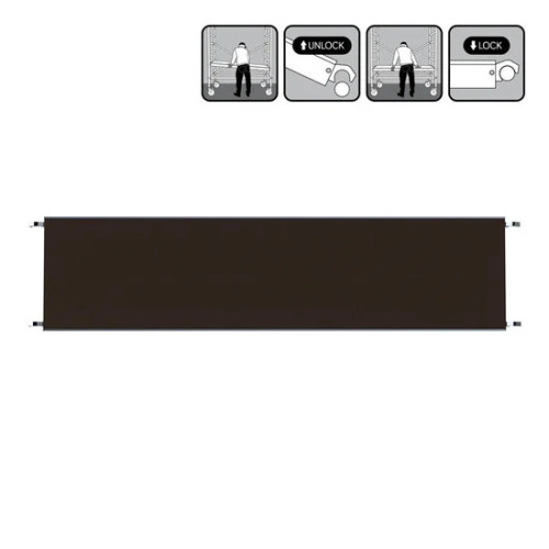 Plataforma sin trampilla 250x60 cm