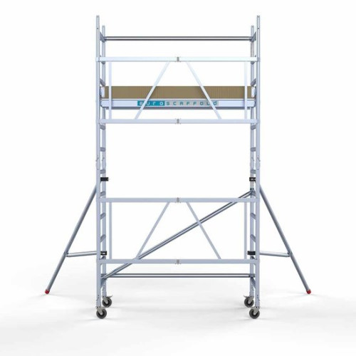 Andamio plegable 75x190 4,5 m altura de trabajo