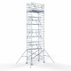 Torre 135x250 10,2 m altura de trabajo con barandilla de 2 lados