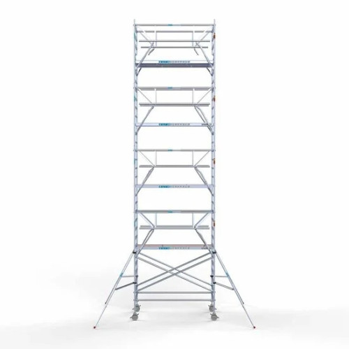 Torre con barandilla de 2 lados 135х250 10,2 m altura de trabajo* Carbon