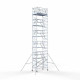 Torre 135x250 12,2 m altura de trabajo con barandilla de 2 lados