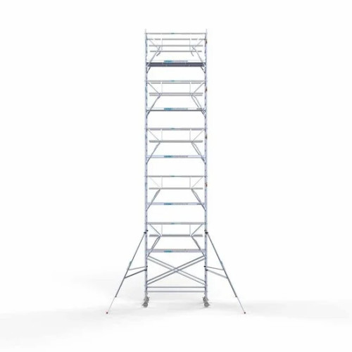 Torre con barandilla de 2 lados 135х250 12,2 m altura de trabajo* Carbon