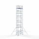 Torre 135x250 13,2 m altura de trabajo con barandilla de 2 lados