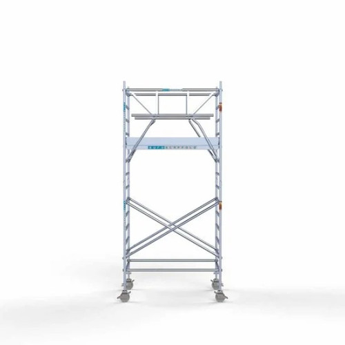 Torre 135x190 5,2 m altura de trabajo con barandilla de 2 lados