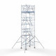 Torre con barandilla de 2 lados 135х190 8,2 m altura de trabajo* Carbon