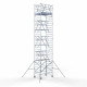 Torre 135x190 10,2 m altura de trabajo con barandilla de 2 lados