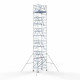 Torre 135x190 12,2 m altura de trabajo con barandilla de 2 lados