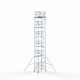 Torre 135x190 13,2 m altura de trabajo con barandilla de 2 lados