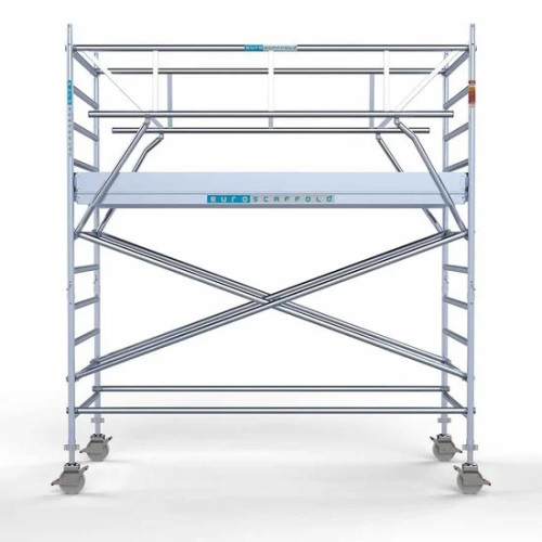 Torre 135x305 4,2 m altura de trabajo con barandilla de 2 lados