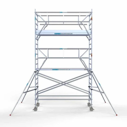 Torre 135x305 6,2 m altura de trabajo con barandilla de 2 lados